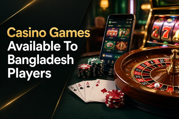 Casino Games Available To Bangladesh Players